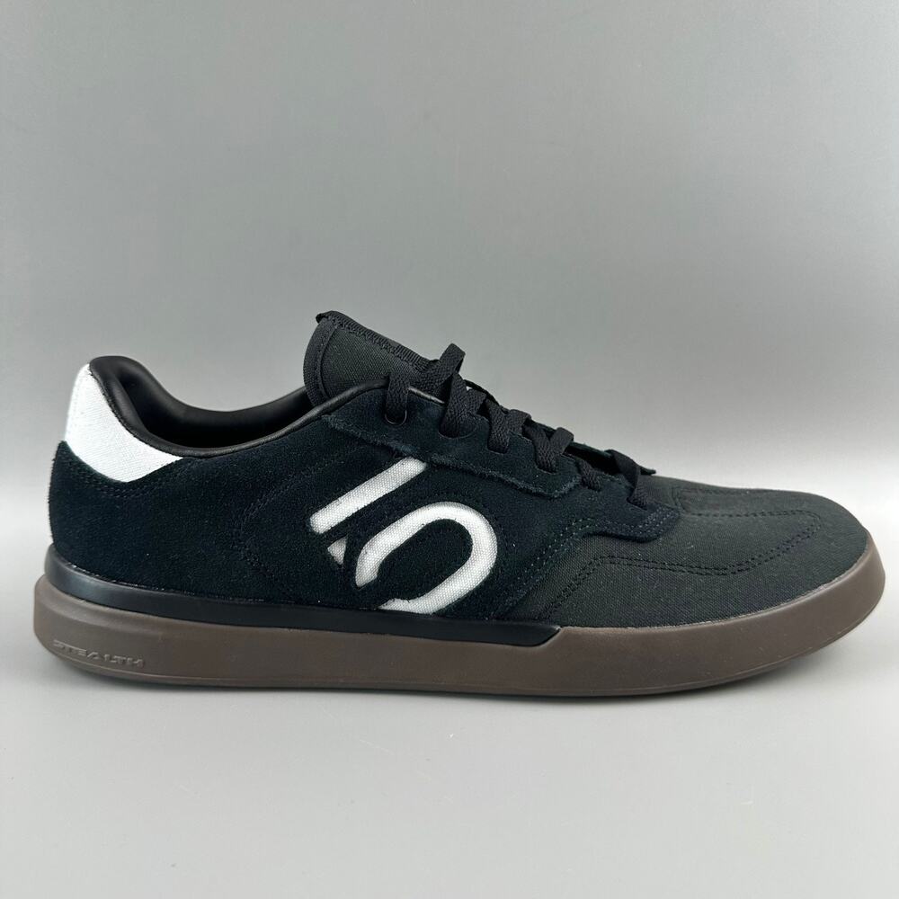 Adidas Five Ten Sleuth Men Size 10 Black White Mountain Bike Shoes IH0825 NEW